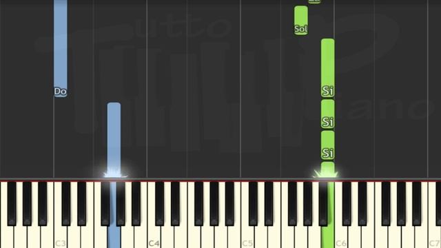 Vladimir Cosma - Thème du film "Les compères" (piano facile) смотреть онлайн