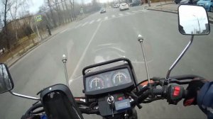 Racer RC150-23A Tourist. Последняя покатушка сезона и постановка на зимнюю стоянку.