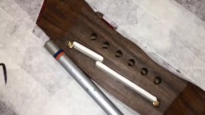 Делаю раздвоеный порожек для Takamine