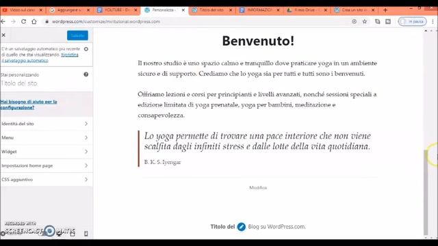 3. WordPress base - Impostazione della grafica смотреть онлайн