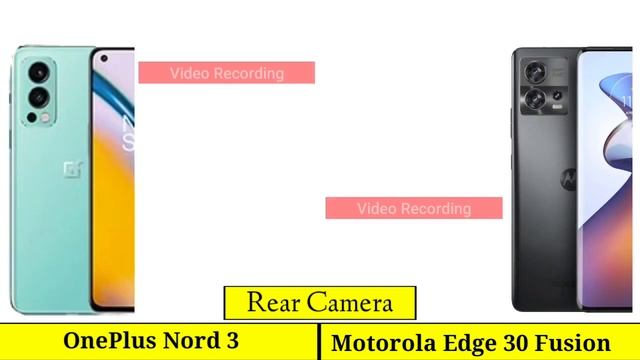 OnePlus Nord 3 VS Motorola Edge 30 Fusion смотреть онлайн
