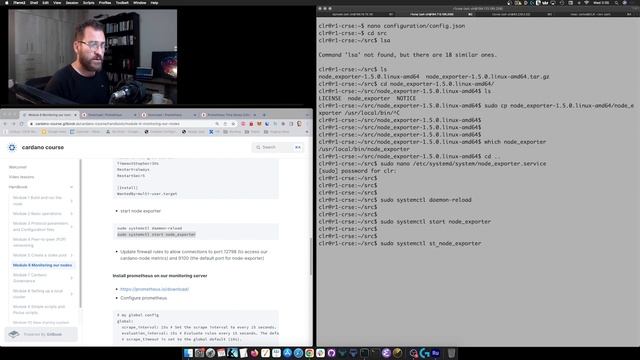 Node course | Monitoring nodes with prometheus смотреть онлайн