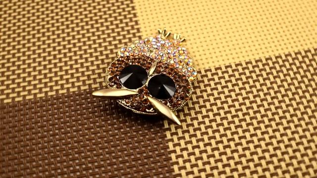 Брошь-кулон "Сова" (США) смотреть онлайн