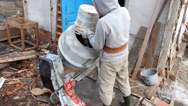 Как залить бетонный пол. Часть 2. заливка