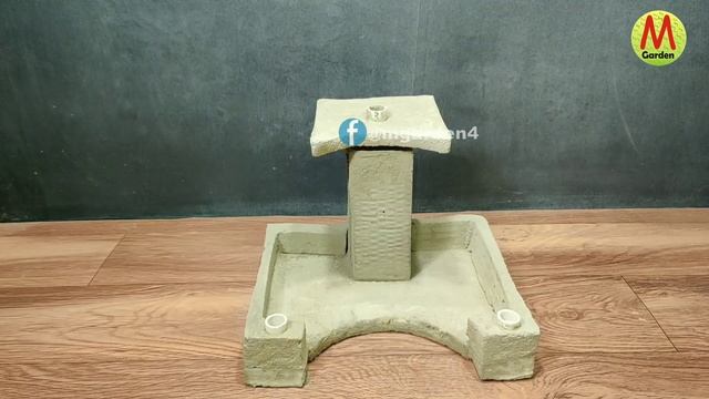 Very beautiful wonderful waterfall fountain water fountain making at home смотреть онлайн