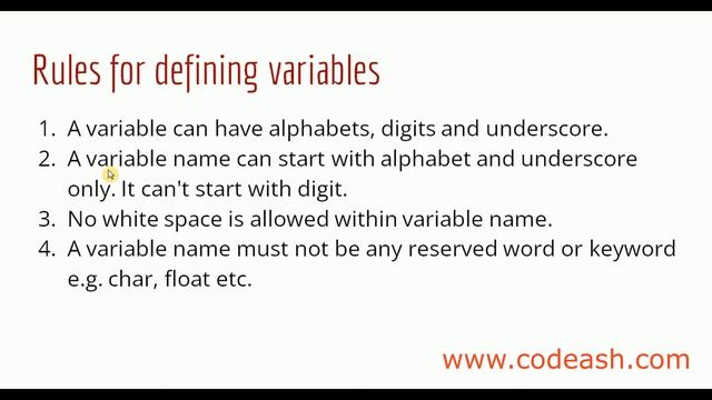 Variables in C++ | What are the rules in naming variables | #5 смотреть онлайн