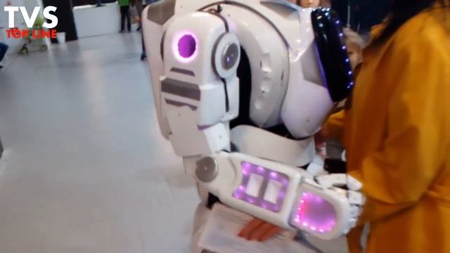 Город роботов выставка в Воронеже. Сити парк Град / City of robots. Exhibition. Russia смотреть онлайн