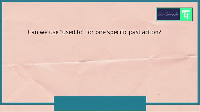 'LockyerLearningLab': Used to + Infinitive Basic Rules смотреть онлайн