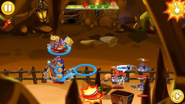 Энгри Бердс ЭПИК #129 ЗЛЫЕ ПТИЧКИ - пещера Angry Birds #КРУТИЛКИНЫ