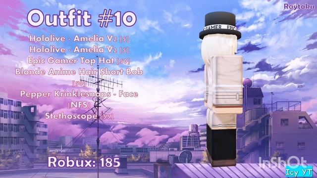 20 Roblox Anime Style Outfits [#2] смотреть онлайн