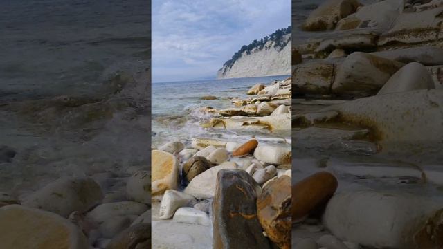 пляж голубая бездна #краснодарскийкрай #путешествия #геленджик #голубаябездна смотреть онлайн