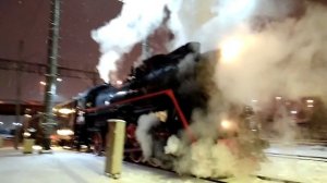 Паровозы в работе