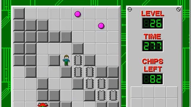 Chip's Challenge 1 Level 26 (Chchchips) - 254 seconds смотреть онлайн