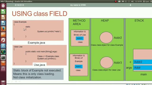 Reflection API in Java | #3 | To Get Reference of Class.class Object #1 | The class Field (Variable смотреть онлайн