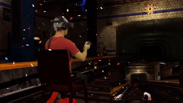 Death Train VR ВЫЖИВАНИЕ в МЕТРО игра на HTC Vive | VR Games смотреть онлайн