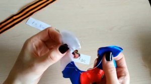 ГЕОРГИЕВСКАЯ БРОШЬ ТРИКОЛОР К 9 МАЯ. КАНЗАШИ. МАСТЕР КЛАСС ✄ Tanya Filatova