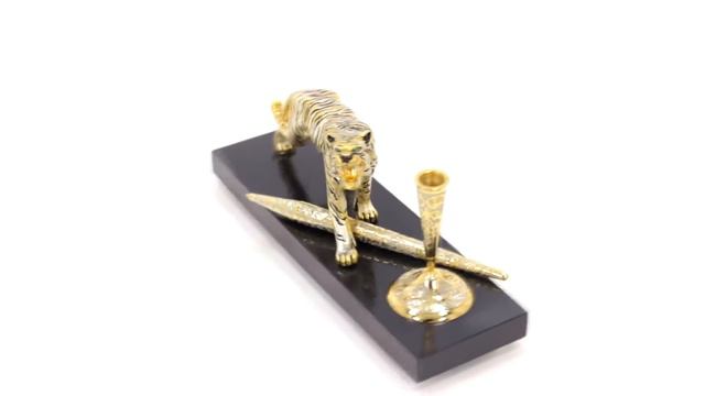 Сувенир "Тигр". Письменный набор. Обзор товара смотреть онлайн