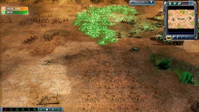 Green_ZERO(GDI) vs Drive(Z) - Tiberium Rift - Kane's Wrath смотреть онлайн