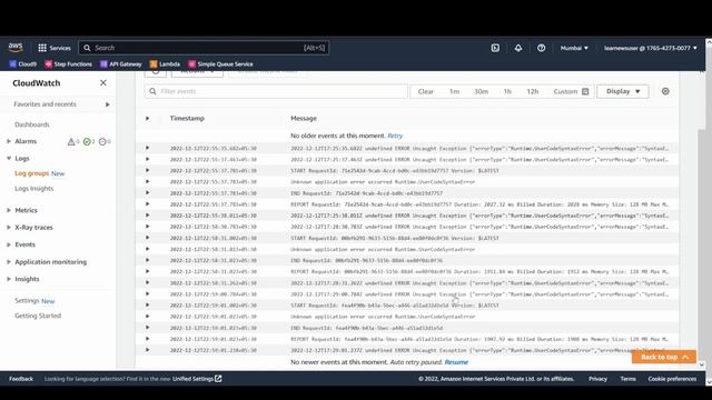 Errors and retries - Lambda Event Source Mapping with SQS trigger смотреть онлайн