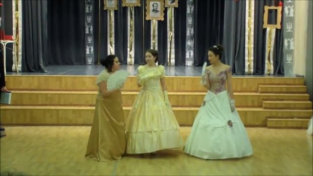 Вильнюсская школа им. А.Пушкина.Литературный бал.Март 2018 смотреть онлайн