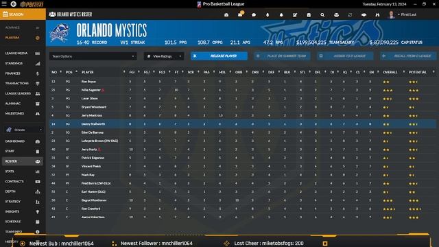 Developer Dynasty - Draft Day Sports: Pro Basketball 2023 смотреть онлайн