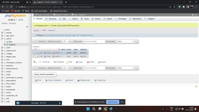 1.7 P.H.P Sql Starting basic (Live Trainings) смотреть онлайн