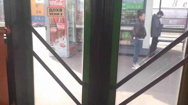 Заглючившие двери в автобусе МАЗ 103.465 #11142 маршрут 19 (10.04.21) смотреть онлайн