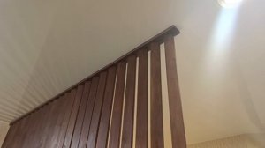 Декоративная перегородка из реек