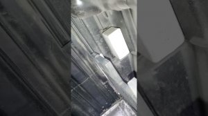 Toyota Carina E. Установка салонного фильтра: вид изнутри