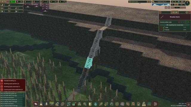 Time to head for higher ground! Timberborn Drowned Nightmare Mode Episode 2 смотреть онлайн