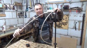 Новогодние шары из композитной арматуры. Как украсить дом к Новому году.