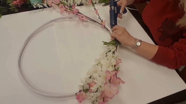 DIY Dollar Tree 3 Spring Decor Ideas EASY, FAST & Beautiful / Spring Wreath смотреть онлайн