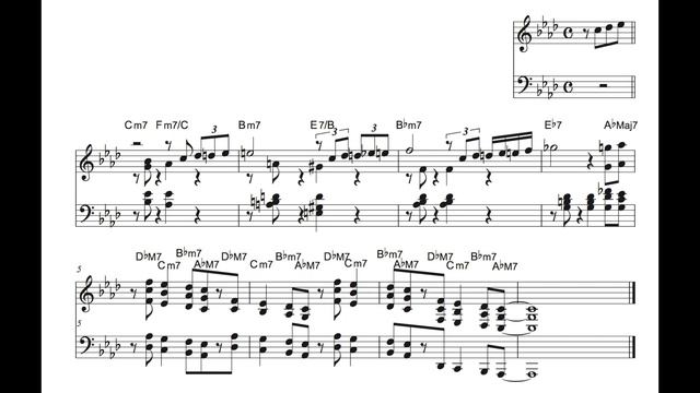Ahmad Jamal ending on All The Things You Are смотреть онлайн