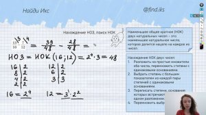 Как найти общий знаменатель