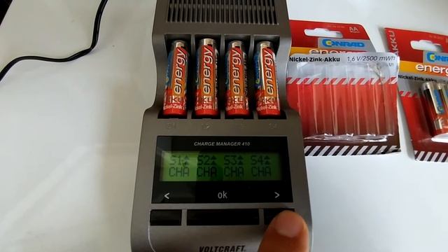 VOLTCRAFT Charge Manager 410 NiZn battery смотреть онлайн