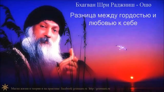 Разница между гордостью и любовью к себе. Ошо .Любовь .свобода .одиночество смотреть онлайн