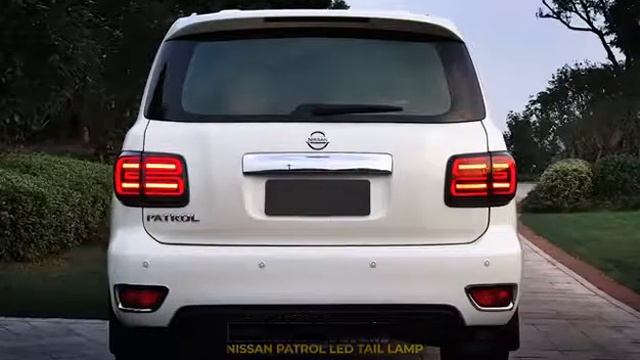 Стопы тюнинг Nissan Patrol Y62 NEW STYLE смотреть онлайн