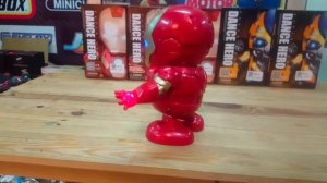 Интерактивная игрушка танцующий супер герой робот трансформер DANCE HERO ROBOT BUMBLEBEE