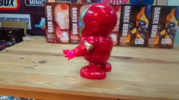 Интерактивная игрушка танцующий супер герой робот трансформер DANCE HERO ROBOT BUMBLEBEE