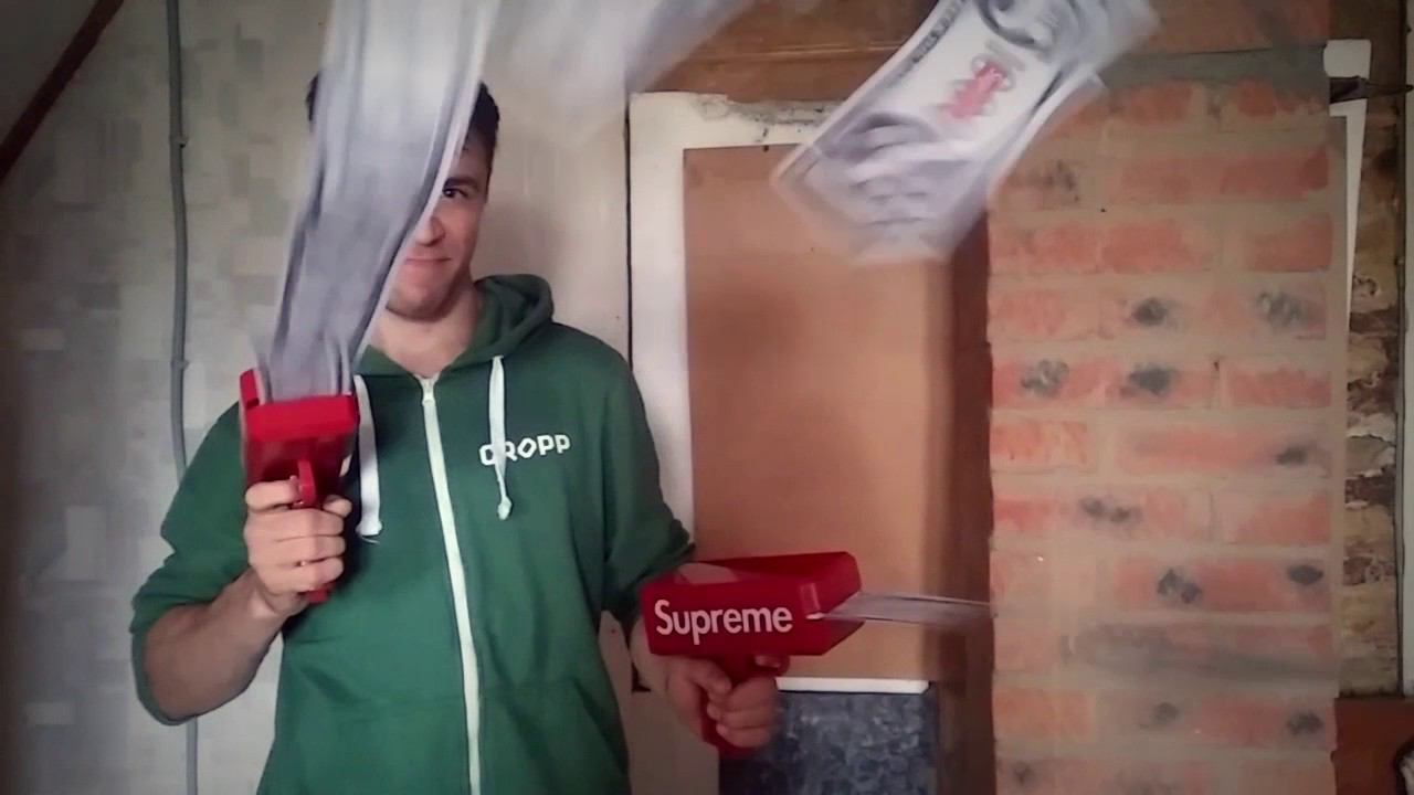 Supreme - денежный пистолет ( Event86.ru )
