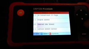 New launch crp123 premium code reader