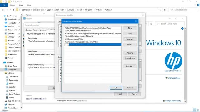 python was not found but can be installed || how to set up python path in vs code, python path erro смотреть онлайн