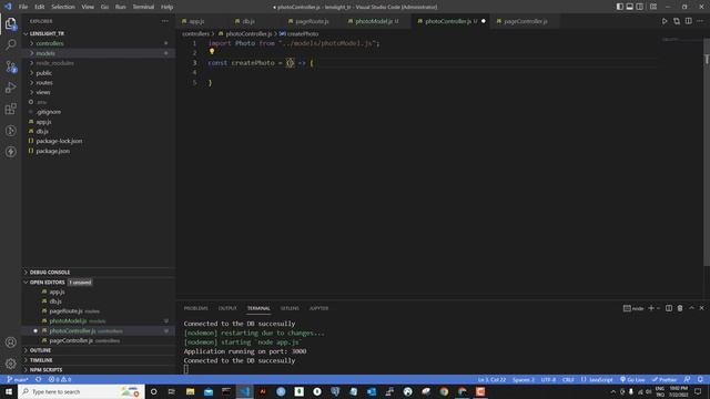 NODEJS Proje 05: Model Oluşturmak, Mongoose, Schema Yapısı смотреть онлайн
