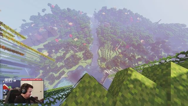 ? EXPLORING THE WORLD IN MINECRAFT + CHECKING OUT CALIBER #ad смотреть онлайн