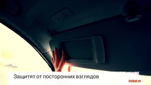 Тонирующие автомобильные шторки Trokot смотреть онлайн
