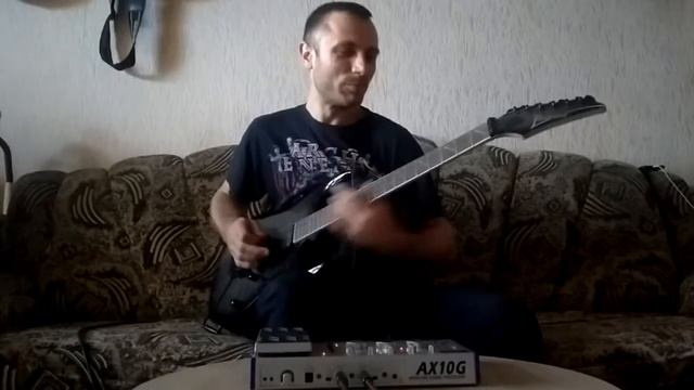 KORG AX10G ТЕСТ ОБЗОР ГИТАРНЫЙ ПРОЦЕССОР feat Dj Soniс смотреть онлайн