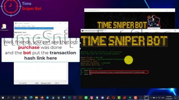 Pancakeswap Sniper Bot - Front Running Bot. Crypto Liquidity Sniper. Mempool scanner sniping bot