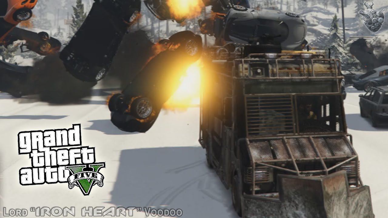 ГТА 5 МОДЫ! ЭКСПЕРИМЕНТЫ НАД АВТОРАМПАМИ, РАМПОЧКАМИ И РАМПИЩАМИ В СНЕГУ В GTA V! ОБЗОР МОДОВ GTA 5 смотреть онлайн