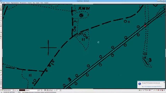 Бесплатная Easy Trace 8.65. Оцифровка полигонов сельхозугодий. Часть 2 смотреть онлайн