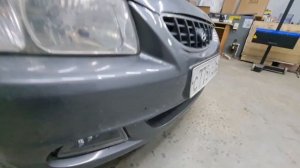 Hyunday Accent Led птф 80 ват за 3500 р к-т - Фары противотуманные на хендай акцент 79281112002